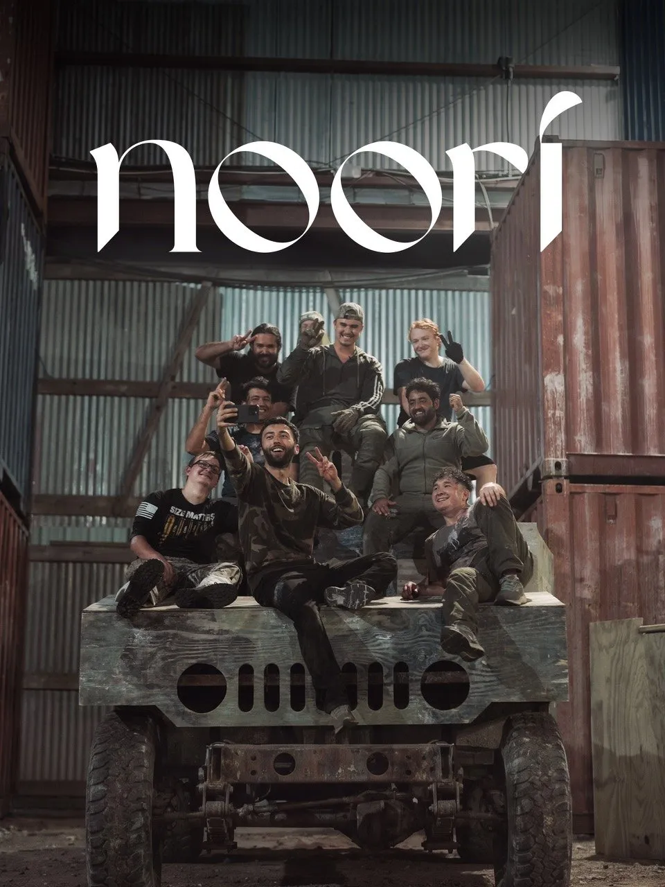 Box art for the documentary Noori, produced by Lyla Kohistany